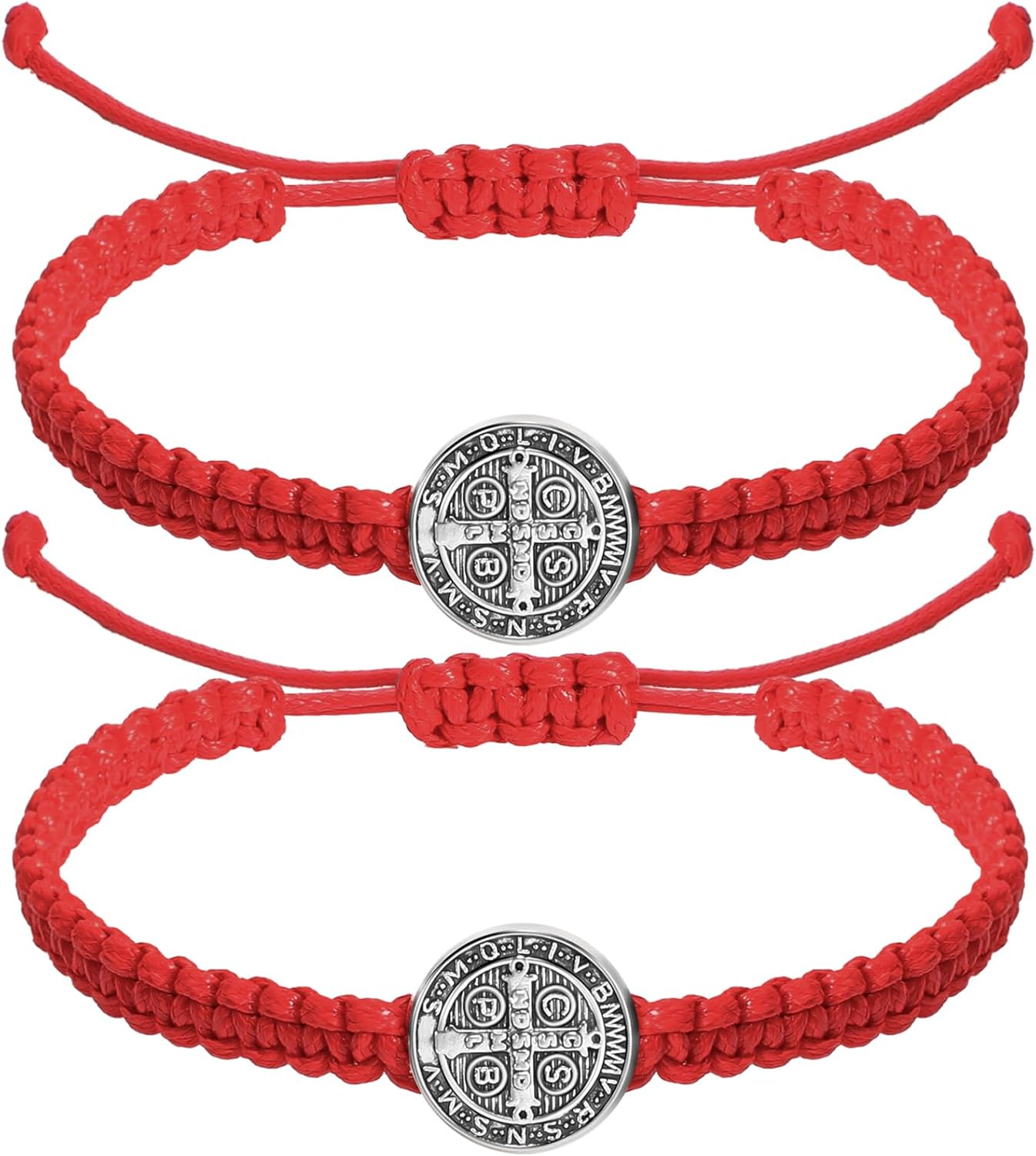 Saint Benedict Bracelet Adjustable Catholic Bracelet Religious Protection Jewelry