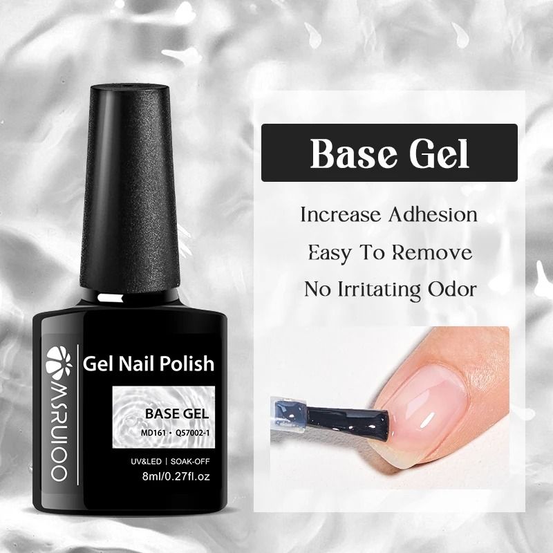 8ml Essential Base and Finishing Gel Set