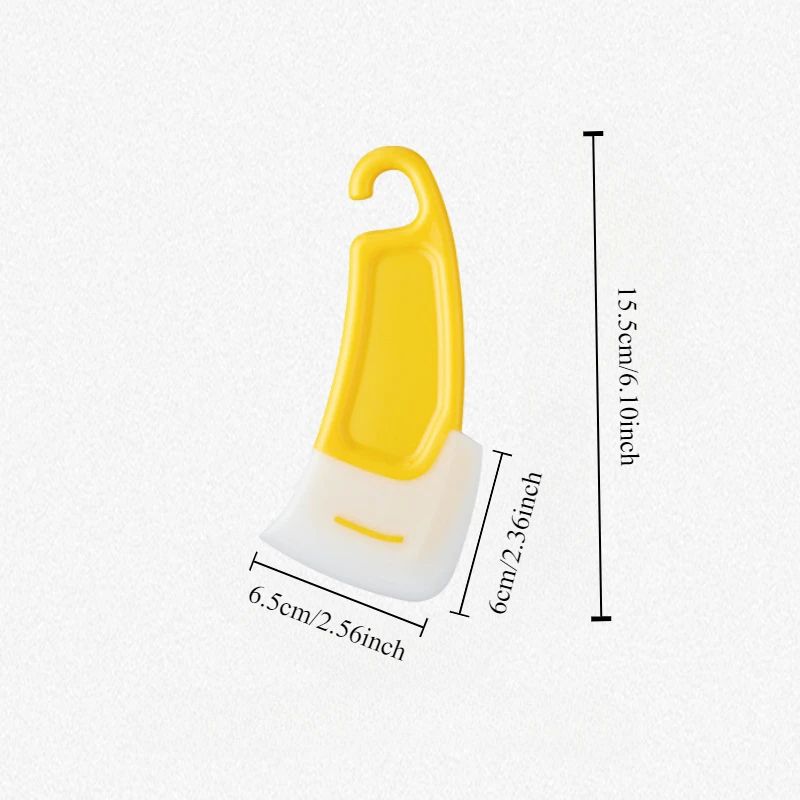Premium Silicone Cleaning Spatula Flexible Kitchen Scraper Tool