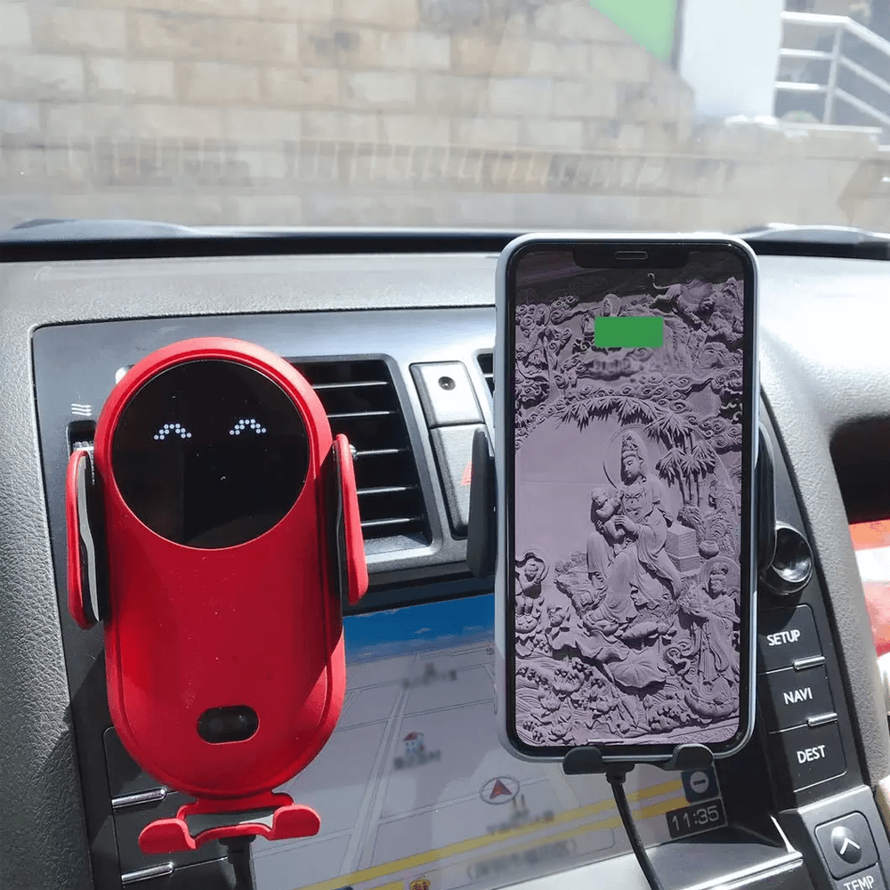 Smart Car Wireless Charger Phone Holder