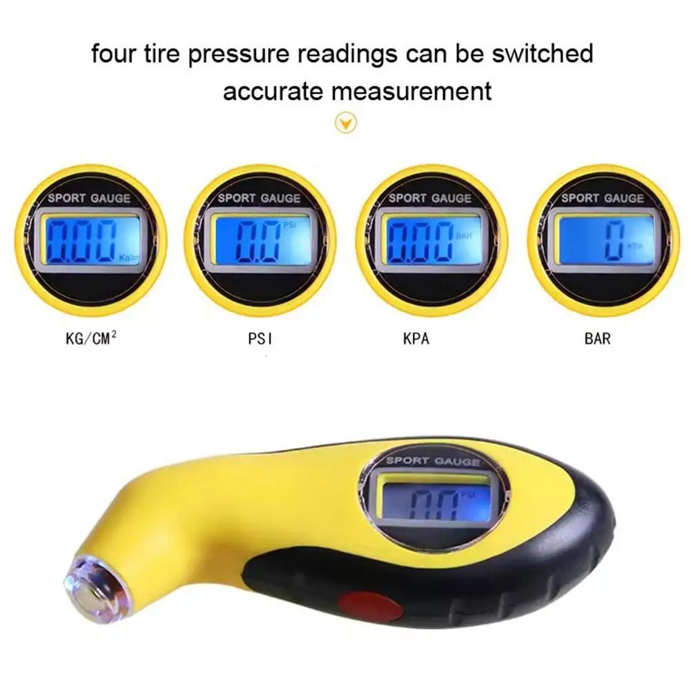 Digital Tire Pressure Gauge Meter