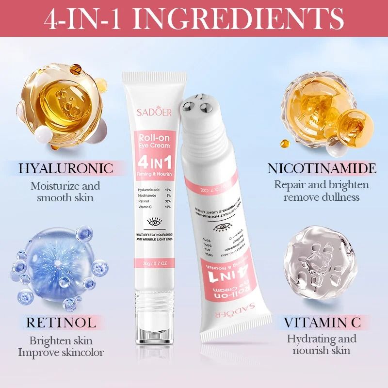 Instant Eye Bag Recovery Cream – Retinol Infused Anti-Wrinkle & Firming Therapy
