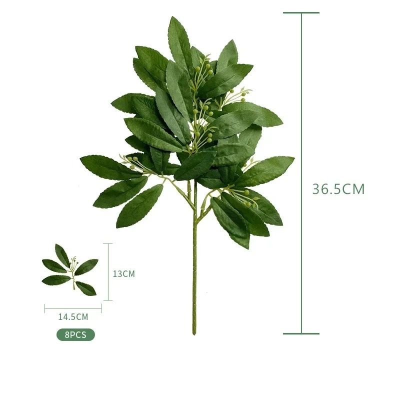 Silver Dollar Artificial Eucalyptus Greenery Stem