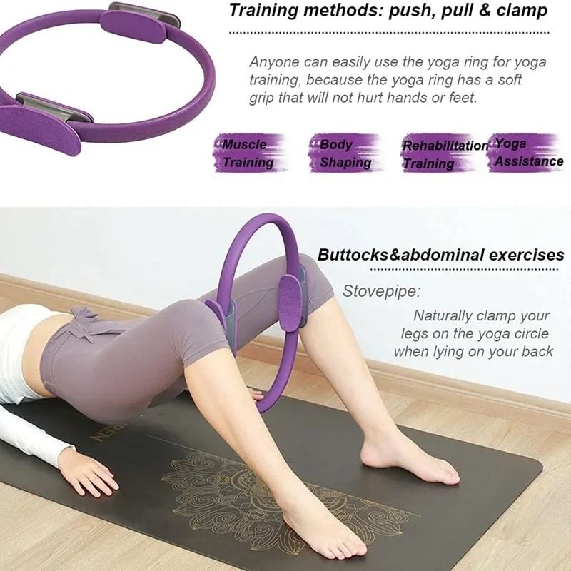 Ergonomic Pelvic Floor and Core Strengthening Yoga Ring