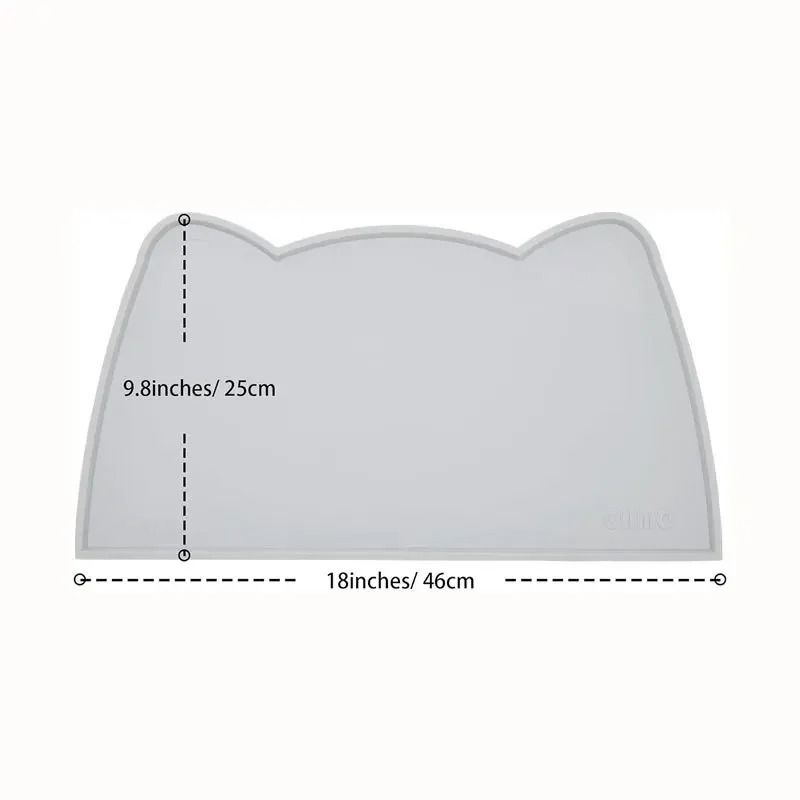 Waterproof Food Grade Silicone Pet Bowl Mat