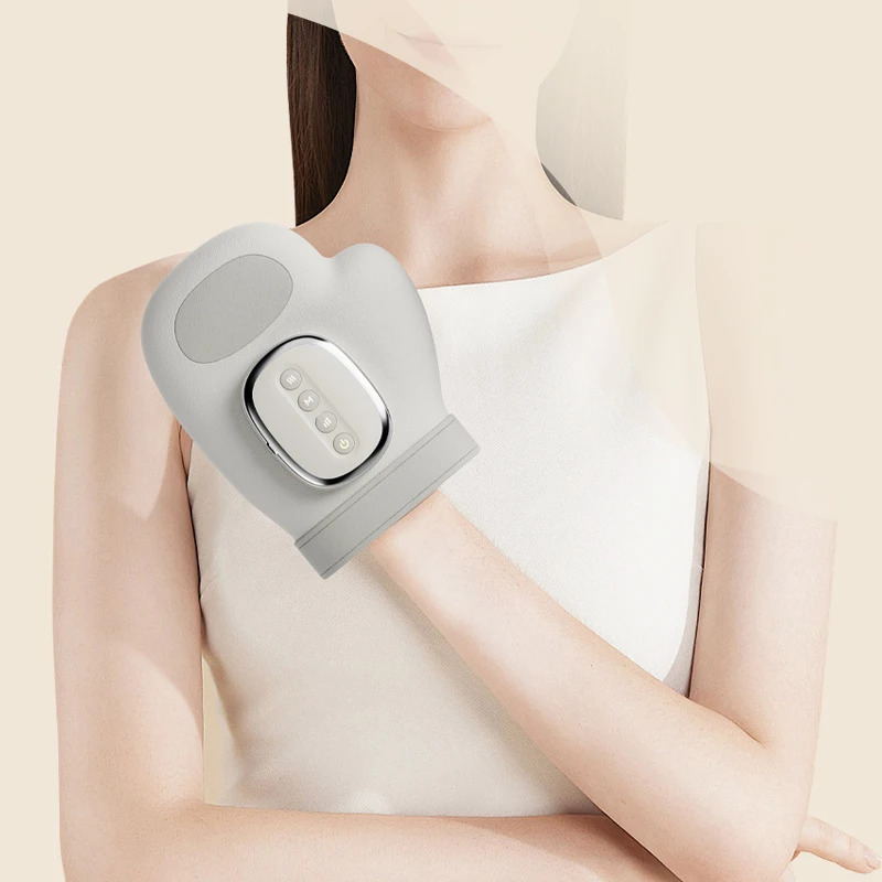 Air Compression Hand Massager with Heat for Fingers, Palm and Wrist