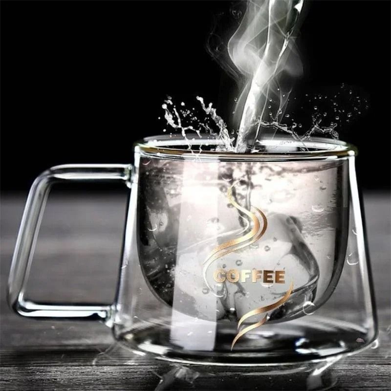Transparent Heat Resistant Espresso Cup
