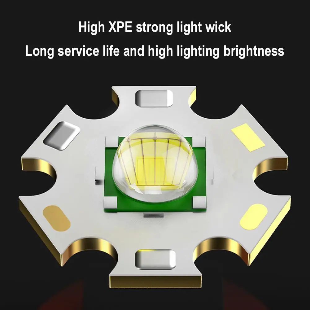 Rechargeable Super Bright LED Camping Flashlight