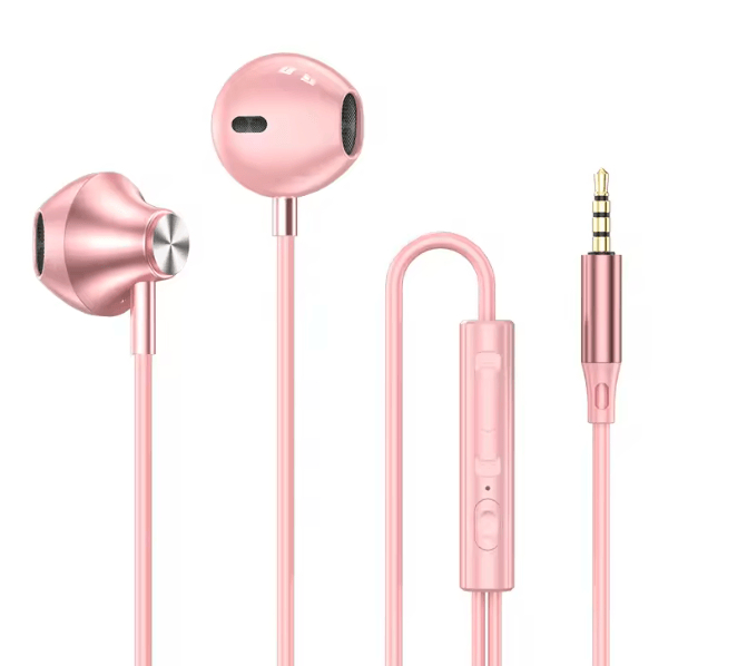 USB C Wired In Ear Headphones with HiFi Sound and Inline Control