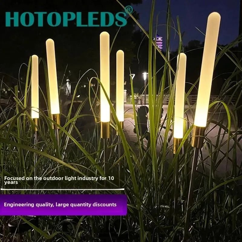 Solar Luminous Reed LED Landscape Stake