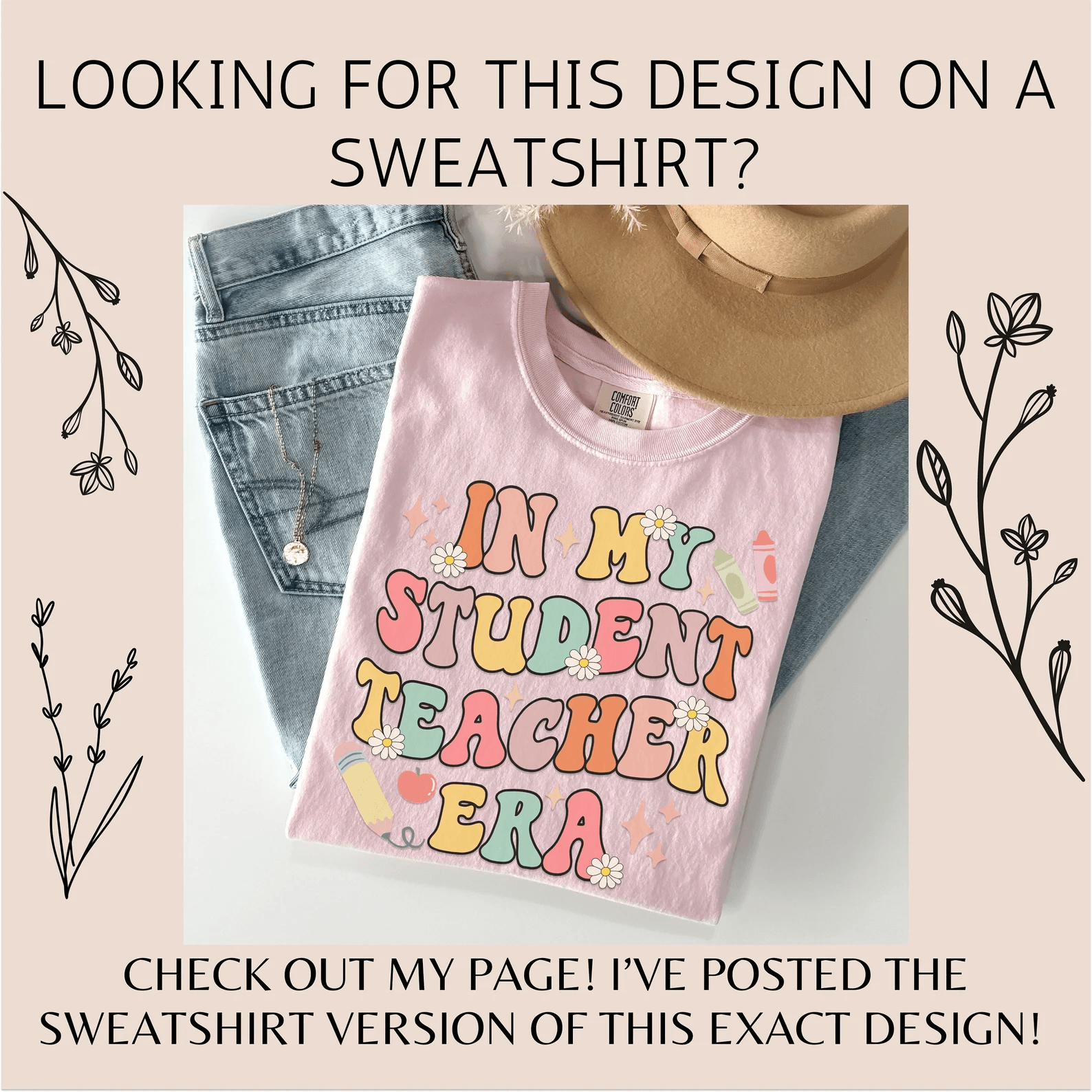 Student Teacher Era Shirt Cute Student Teacher Gift Teaching Tee