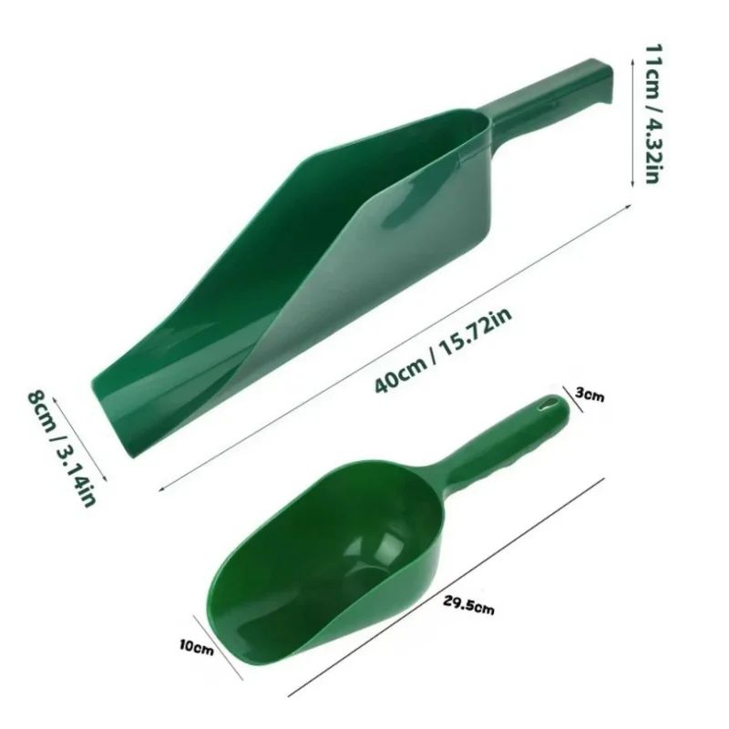 Getter Large-Capacity Gutter Scoop – Heavy-Duty Gutter Cleaning Shovel & Leaf Debris Removal Tool