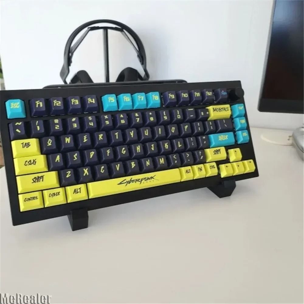 3D Printed Keyboard Display Stand – Mechanical Keyboard Rack – High-Yield Desktop Interaction Hub