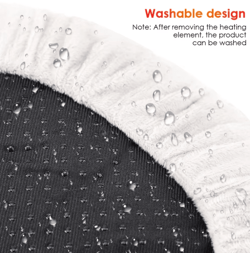 Electric Foot Warmer with Constant Temperature Heating Soft Velvet Washable Feet Heater Pad