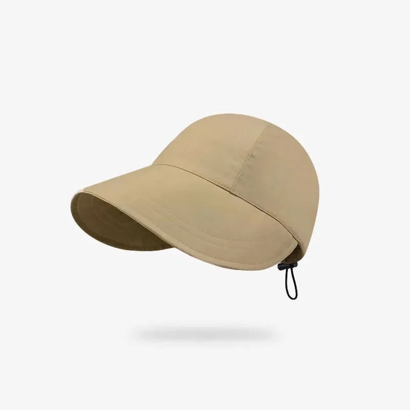 Womens Foldable Wide Brim Sun Hat Adjustable Summer Beach Bucket Cap