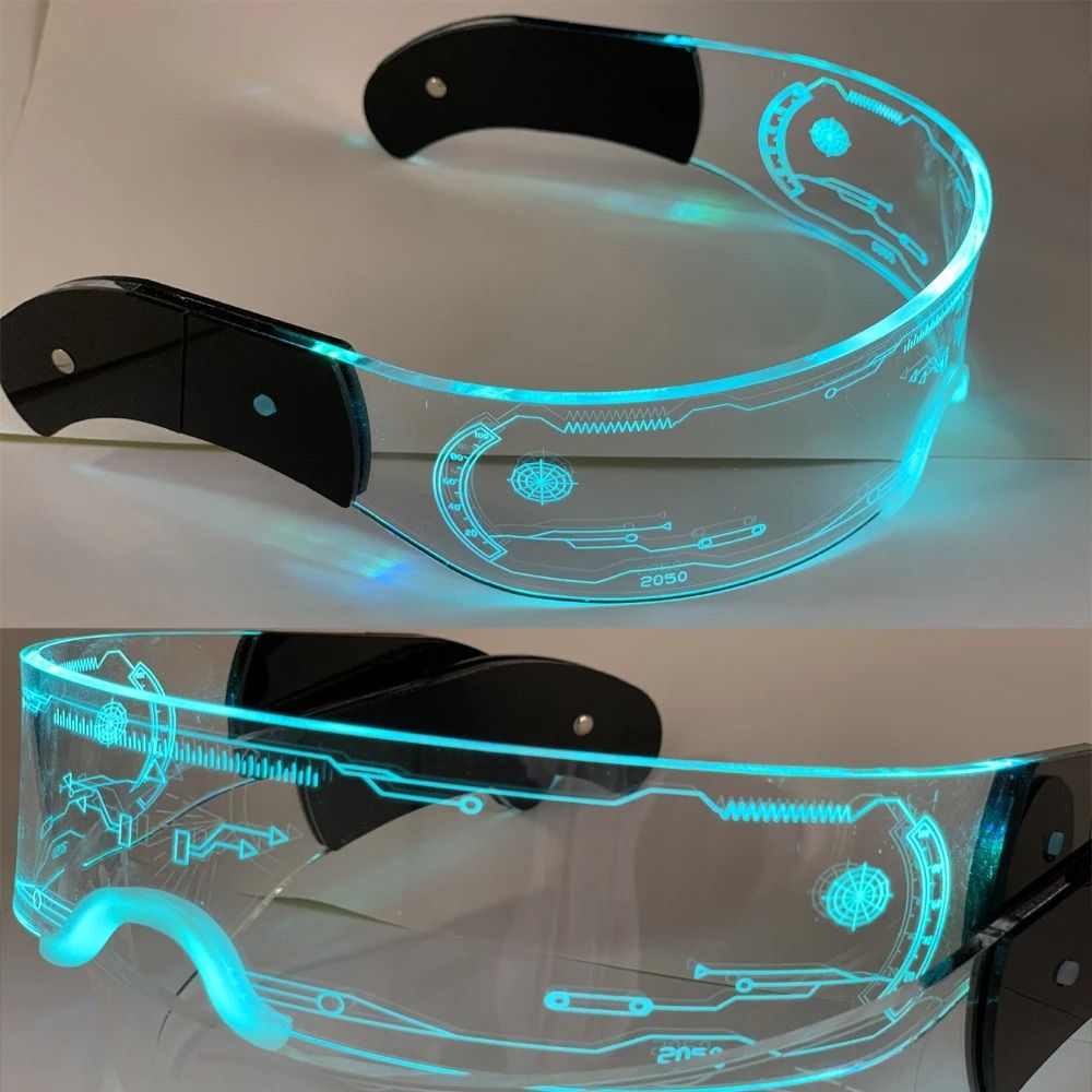 LED Light Up Glasses Luminous Party Sunglasses Costume