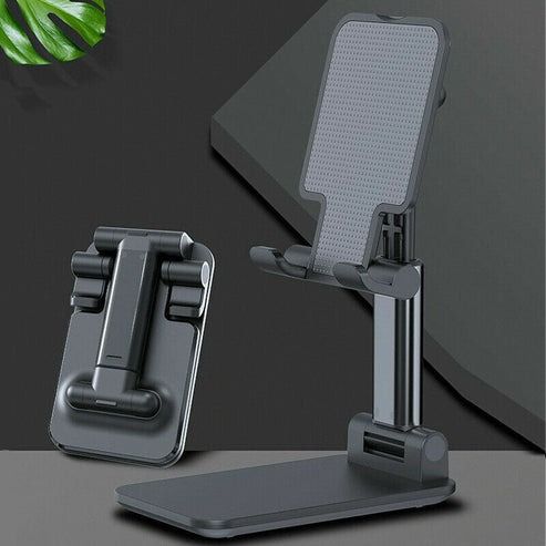 Portable Adjustable Cell Phone and Tablet Stand Holder Mount for Mobile, iPhone, iPad, Universal Desk Mount