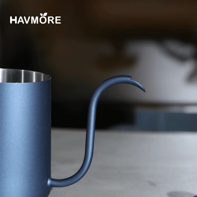 Barista Gooseneck Coffee Kettle 600ml 304 Stainless Steel Pour Over Kettle