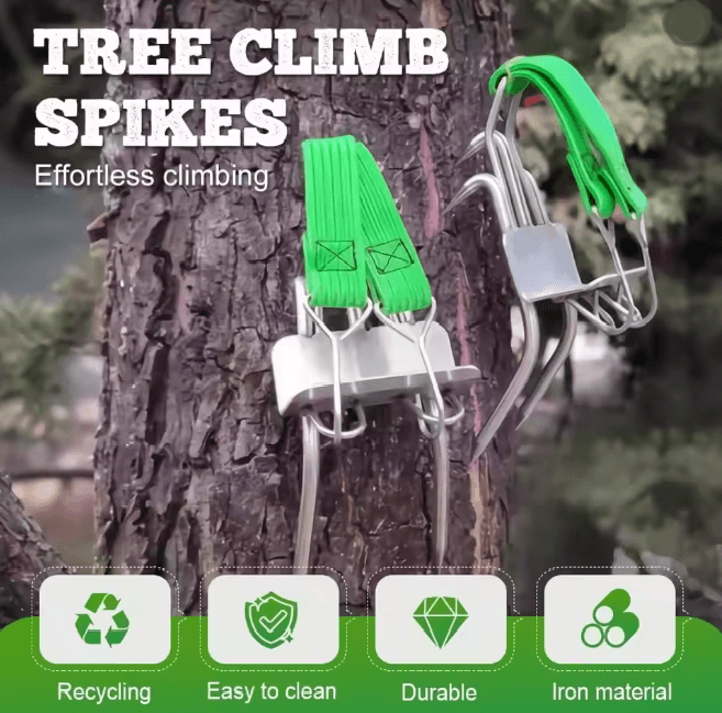 Tree Climbing Spikes Anti Slip Cat Claw Shoes Outdoor Climbing Gear