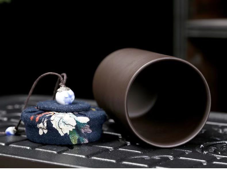 Chinese Tradition Kung Fu Tea Set With Bag, Portable Ceramic Teaware Set, Gaiwan Tea Cups, Complete Tea Ceremony Set