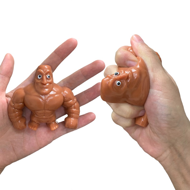 Tung Tung Sahur Fidget Toy Brainrot Squeeze Toy for Anxiety Relief Squishy Stress Relief Toy for Kids & Adults