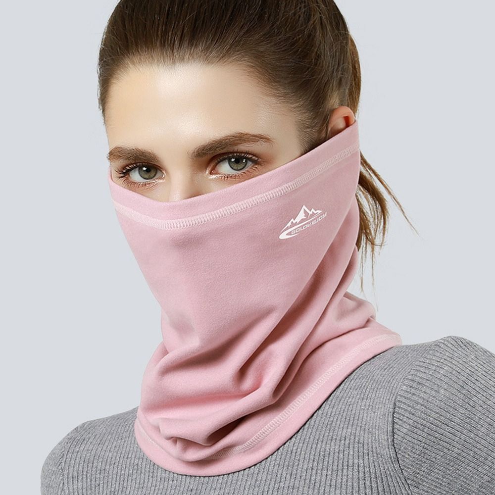 Winter Sports Bandana Neck Warmer for Men Women Thermal Velvet Ski Mask for Hiking, Cycling Snowboarding