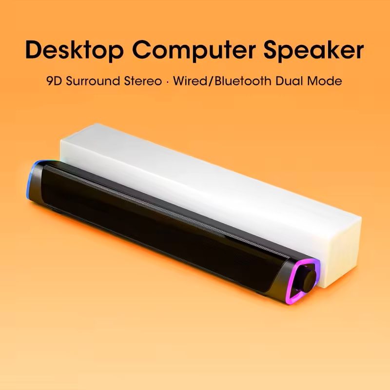 Bluetooth Computer Speaker Bar Stereo Subwoofer Soundbar