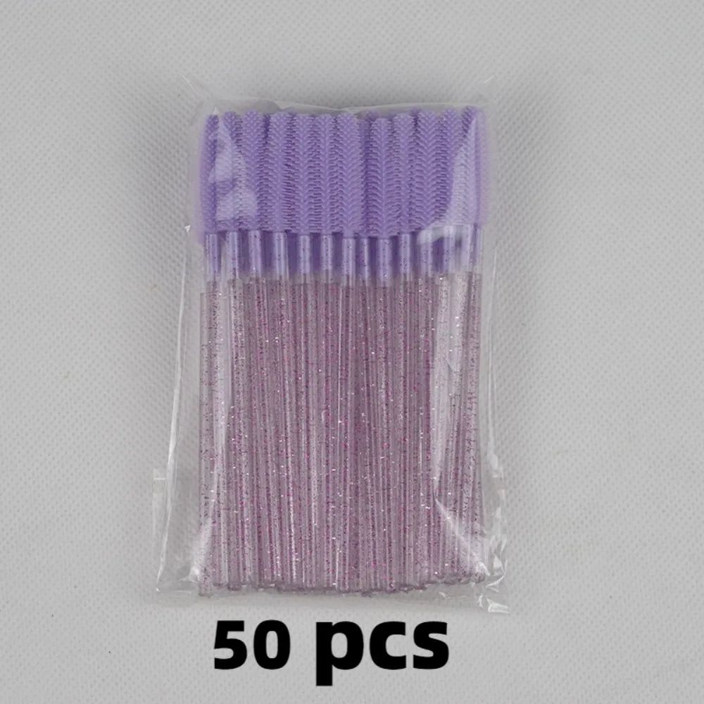 Crystal Eyelash Brush Spoolie Set Disposable Makeup Tool