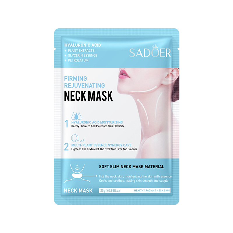 Hyaluronic Acid Neck, Mask Collagen Firming, Moisturizing Necks Skin Care, Brightening Beauty, Neck Masks Nourishing