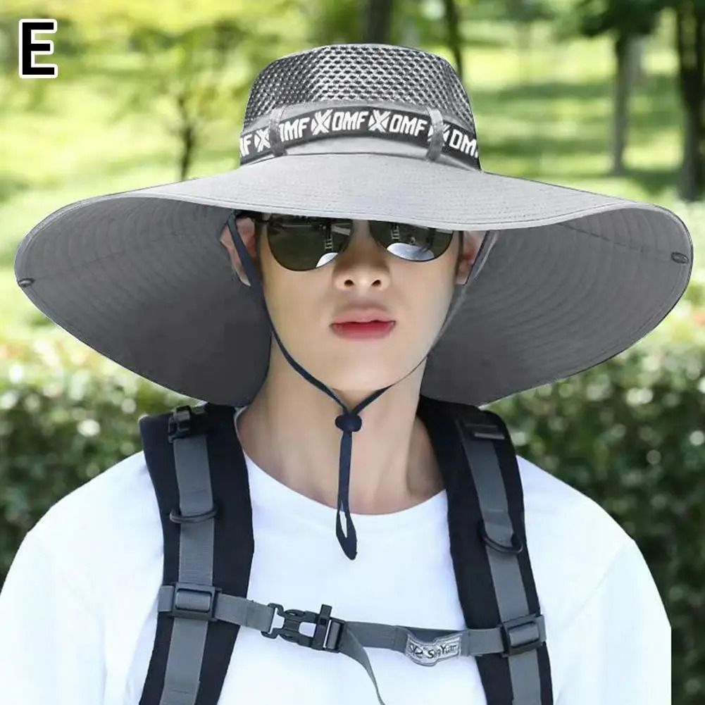 Large Brim Breathable Fishing & Sun Hat
