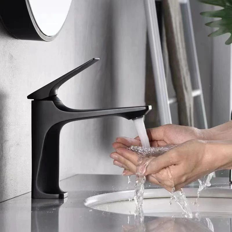 Modern Brass Mixer Bathroom Sink Faucet