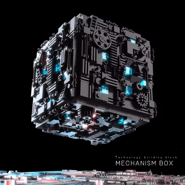 Mechanism Decryption Building Block Puzzle Toy High Difficulty Assembly Challenge