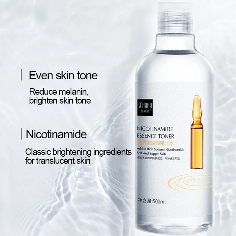 Large Capacity Essence Water Niacinamide Hyaluronic Acid Moisturizing Facial Toner