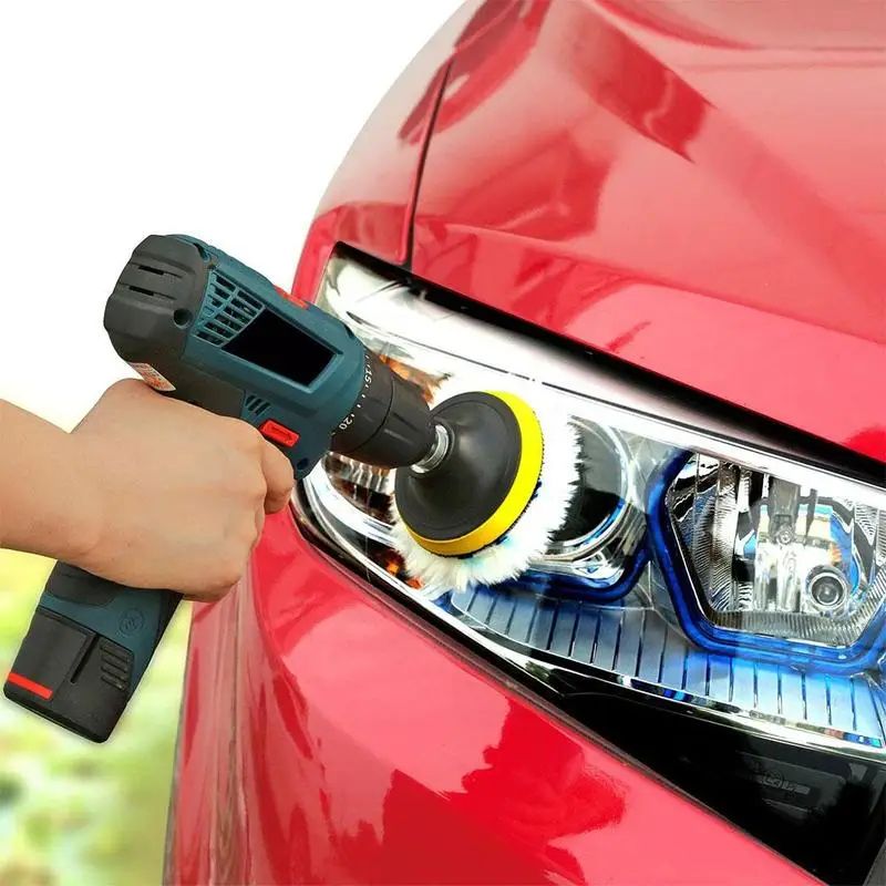 ProShine Wool Polishing Pad – Universal Car Polishing Disc for Machine Waxing