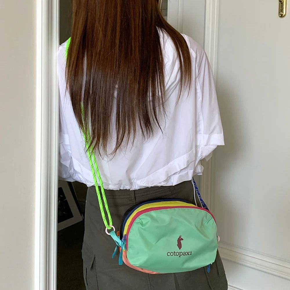 Eco Friendly Color Block Travel Wash Bag Outdoor Handbag
