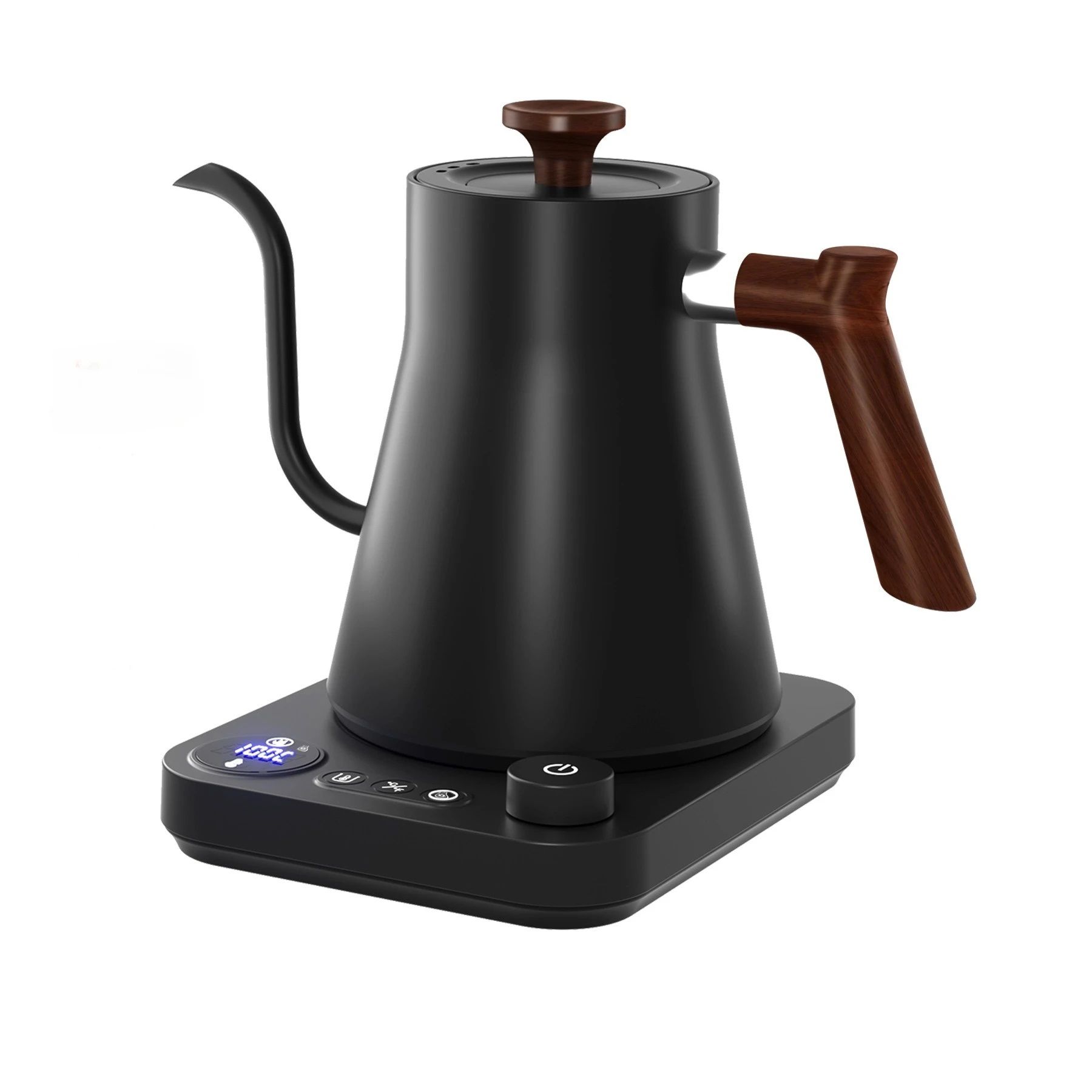 Smart Constant Temp Gooseneck Electric Kettle, Hand Brew Coffee, Milk Powder & Tea Pot with Timers