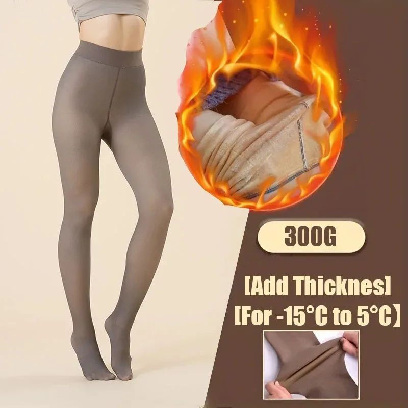 Warm Velvet High Waisted Tights