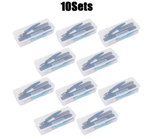 9 Piece Professional Modeling Tool Kit Hobby Building DIY Construction Set