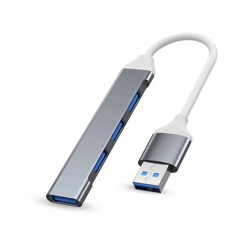 4-Port USB-C OTG Adapter Hub – USB C to USB 3.0 hub for Phone, Tablet & Laptop