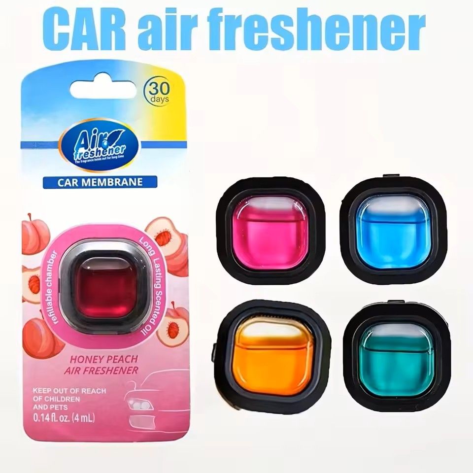 Essential Oil Car Air Freshener Clip – Long-Lasting, Odor Eliminator