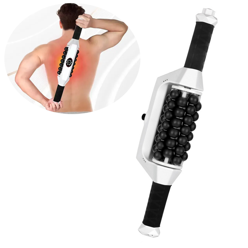 Rechargeable Muscle Relax Body Massager, Vibration Roller Massager for Cellulite Reduction
