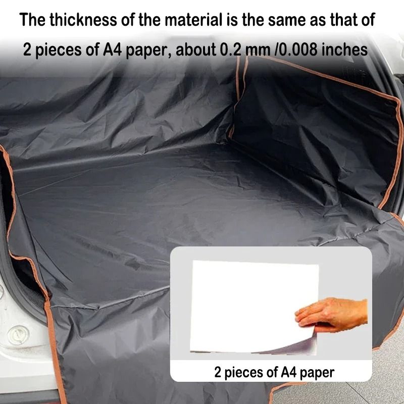 Universal Waterproof SUV Cargo Liner – Heavy-Duty Trunk Protection