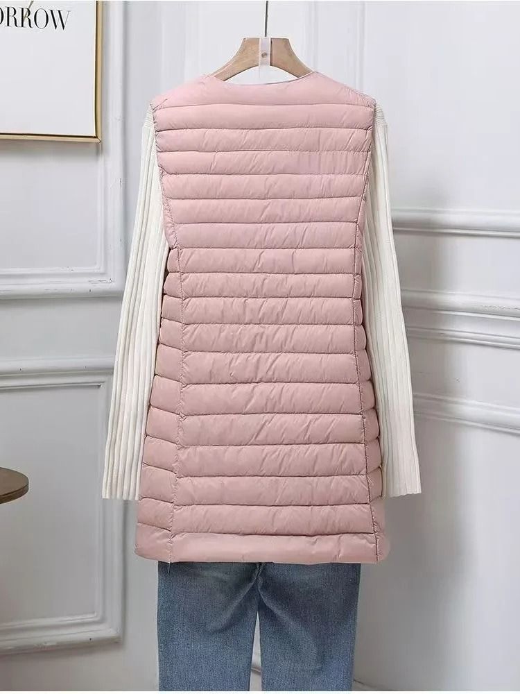 Womens Mid-Length Down Vest System | Premium 2025 Slim-Fit Versatile Gilet & Professional Winter Layering Infrastructur