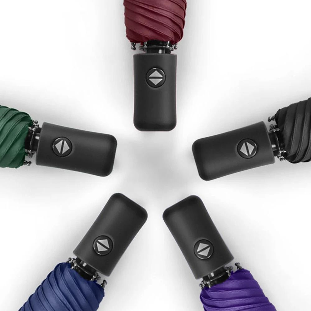 Compact Automatic Folding Umbrella with UV and Rain Protection