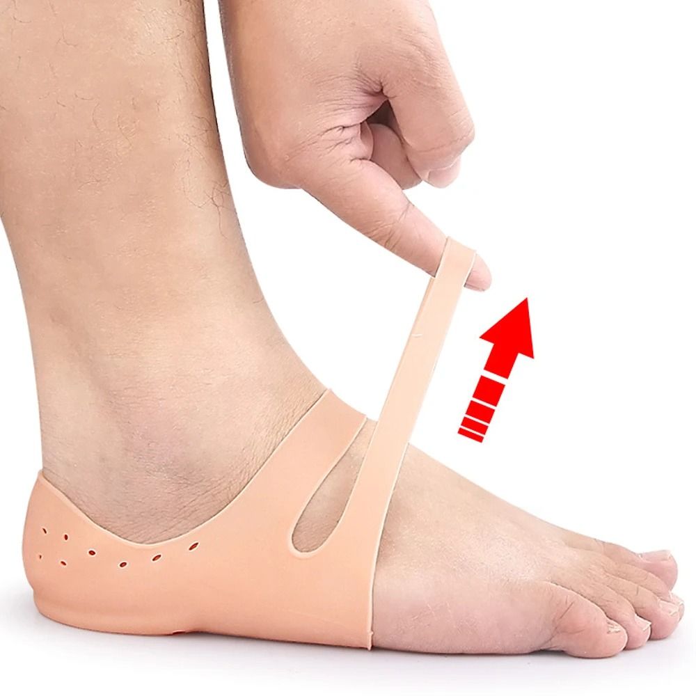Silicone Heel Protector Cups with Arch Support