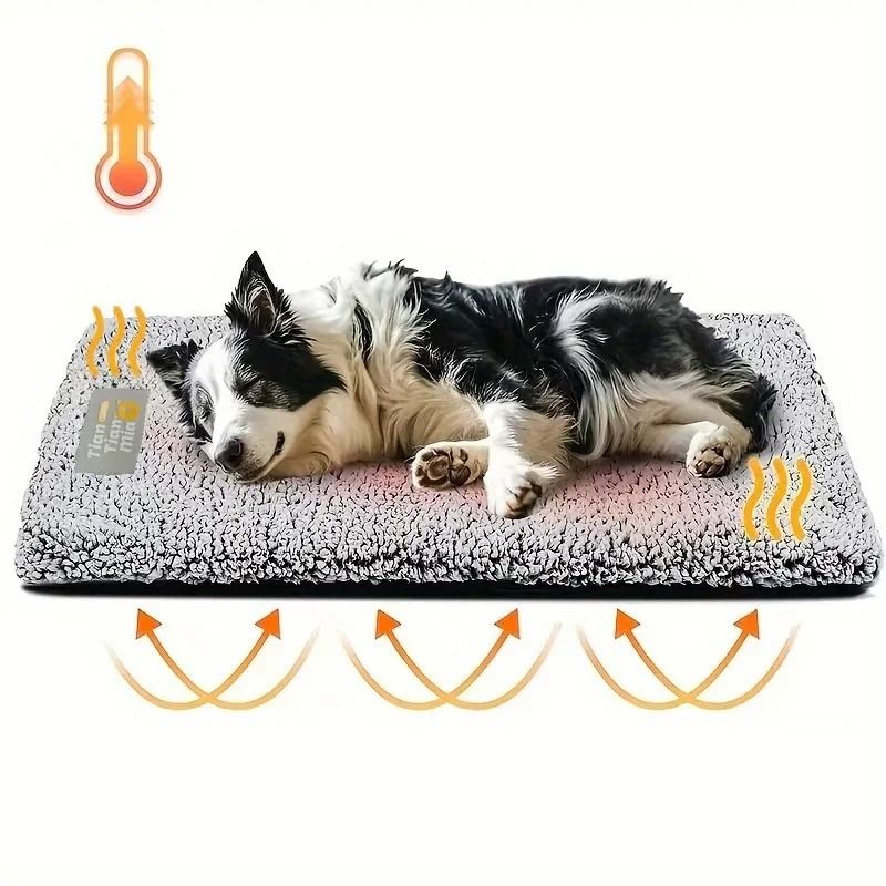 Winter Warming Pet Mattress – Super Warm Washable Cushion for Cats & Dogs