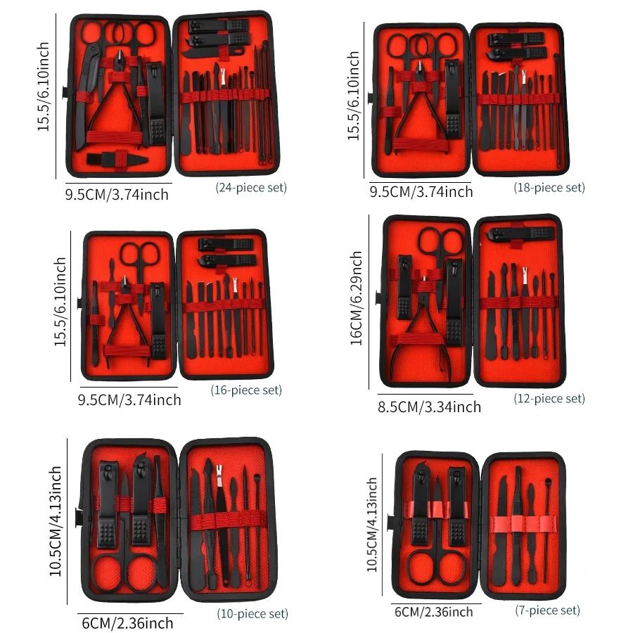 Smooth Care Nail Clipper Set Manicure Pedicure Tools