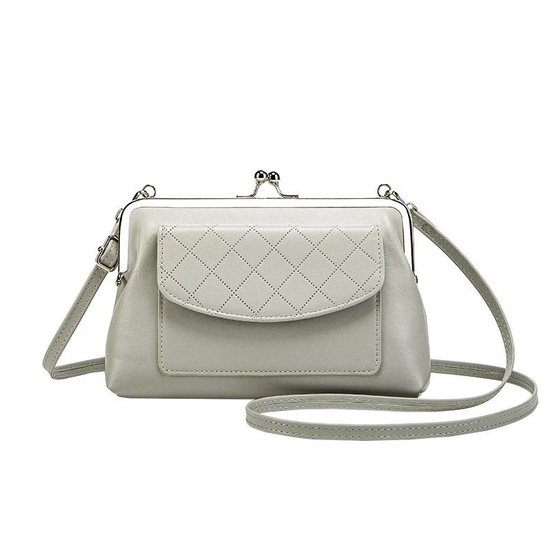 Fashionable Mandarin Duck Buckle Single-Shoulder Mobile Phone Bag