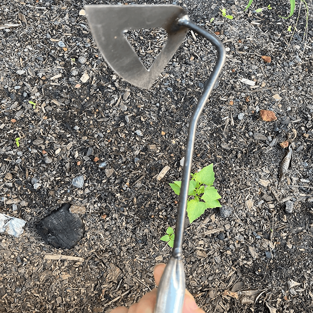 All Steel Hollow Hoe for Gardening – Durable Garden Tool, Perfect Gift for Gardeners