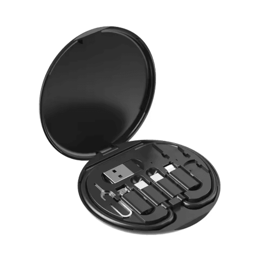 PowerLink 6-in-1 Multi Charging Cable Kit – 60W USB-C Adapter Set with Lightning, Micro USB & USB-A
